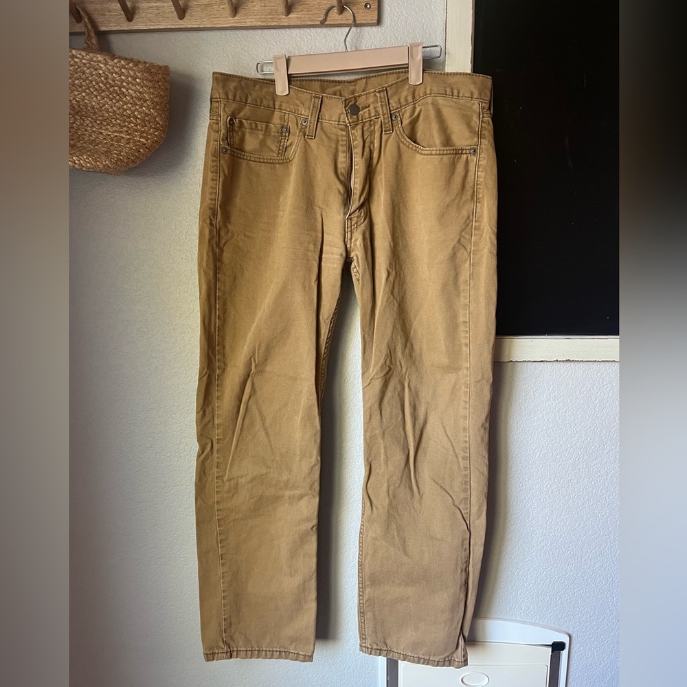 Levi’s 514™ Straight Fit Men's Pants - British Khaki